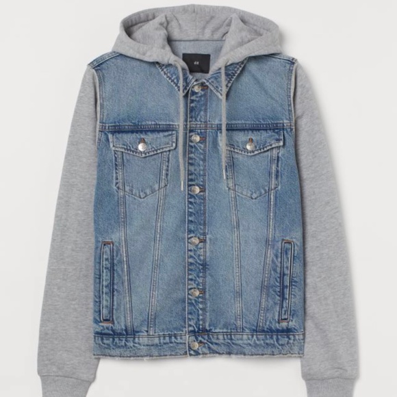 H&M Other - Hooded denim jacket
